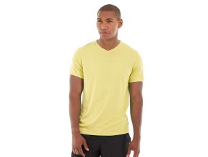 Atomic Endurance Running Tee (V-neck)-XS-Yellow