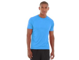 Atomic Endurance Running Tee (Crew-Neck)-XS-Blue